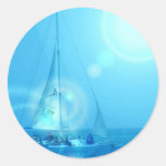 Sailing Catamaran Sticker