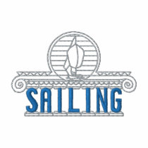 Sailing embroidered shirts