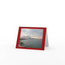 Sailing from Port Canaveral Greeting Card