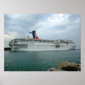 Sailing from Port Canaveral print