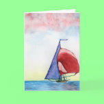 Sailing Greeting Card