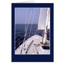 Sailing Greeting Card