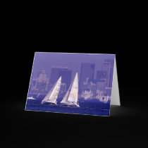Sailing in San Diego, CA cards