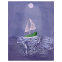 Sailing into a Midnight Storm Flyer