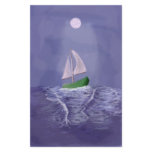 Sailing into a Midnight Storm Personalized Stationery