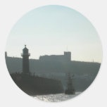 Sailing into harbour sticker