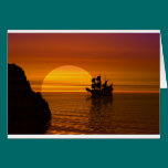 Sailing into the sunset cards
