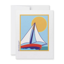 Sailing. invitations by bloomzlebee Sailing. invitations
