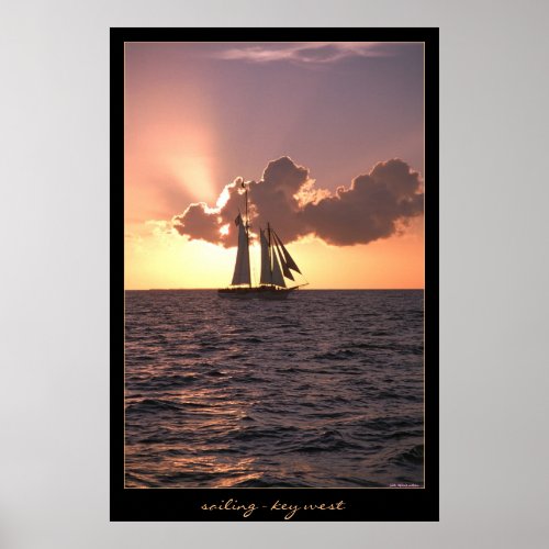 Sailing - Key West print
