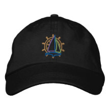 Sailing Logo Embroidered Hats