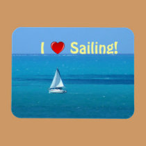 Sailing Love magnets