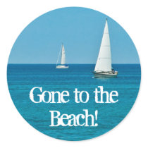 Sailing . . . New Address stickers