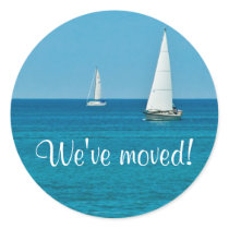 Sailing . . . New Address stickers