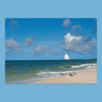 Sailing on the Gulf of Mexico Print posters