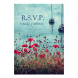 Sailing on the sea of love RSVP invitations