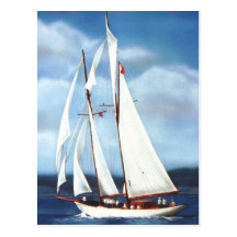 Sailing Post Card