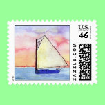 Sailing Postage Stamp