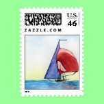 Sailing Postage Stamp stamps