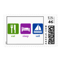 Sailing Postage Stamp