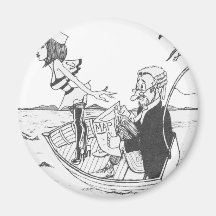 Sailing! Refrigerator Magnet