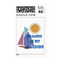 Sailing Religion postage