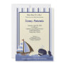 Sailing Sailboat Boat Nautical Baby Shower 5x7 Invite Sailing Sailboat Boat Nautical Baby Shower 5x7 Invite