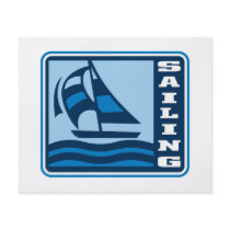 sailing sailboat logo graphic flyers