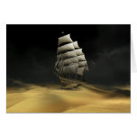 Sailing The Desert - Card