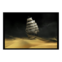Sailing The Desert print