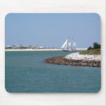 Sailing through the Inlet mousepads