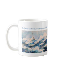 Sailing Watercolor Valentine's Day Love Mug