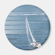 Sailing Wind Design Magnet