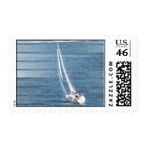 Sailing Wind Postal Stamp stamps