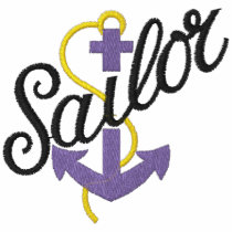 Sailor Anchor embroidered shirts