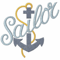 Sailor Anchor embroidered shirts