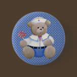 Sailor Bear Button buttons
