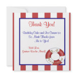 sailor birthday party invite cute fun thank you