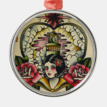 sailor girl 1 christmas tree ornament