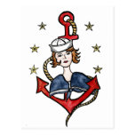 Sailor Girl Postcard