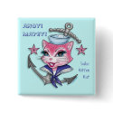 Sailor Kitten Kat™ - Button by MikeLemos Sailor Kitten Kat™ - Button