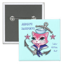 Sailor Kitten Kat™ - Button buttons