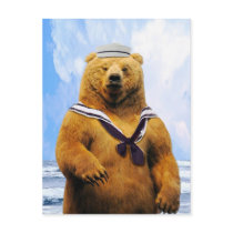 Sailor Marine Bear! Postcards