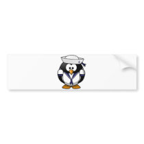 Sailor Penguin Bumper Stickers