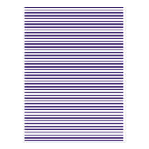 Sailor Stripes - Navy Blue and White Post Cards