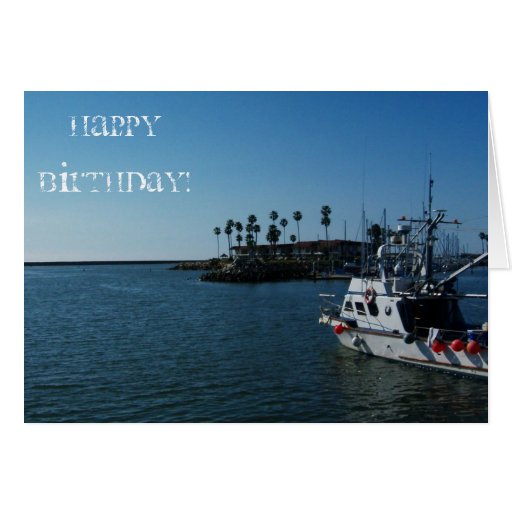 Sailor's Birthday Wish Card | Zazzle