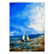 Sailors in the Gulf Greeting Card
