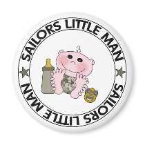Sailors Little Man magnets