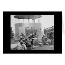 Sailors Relaxing on the USS Monitor 1862 cards