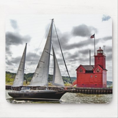 Sails Up Mousepad by dryfhout