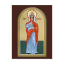 Saint Abigail Prayer Card postcards
